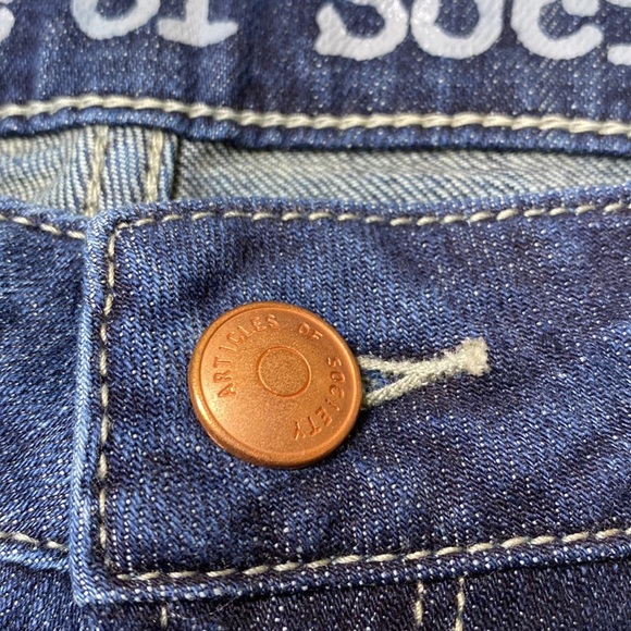 Articles of Society Kendra Baby Boot-cut Deep Sea Jeans - Picture 8 of 13